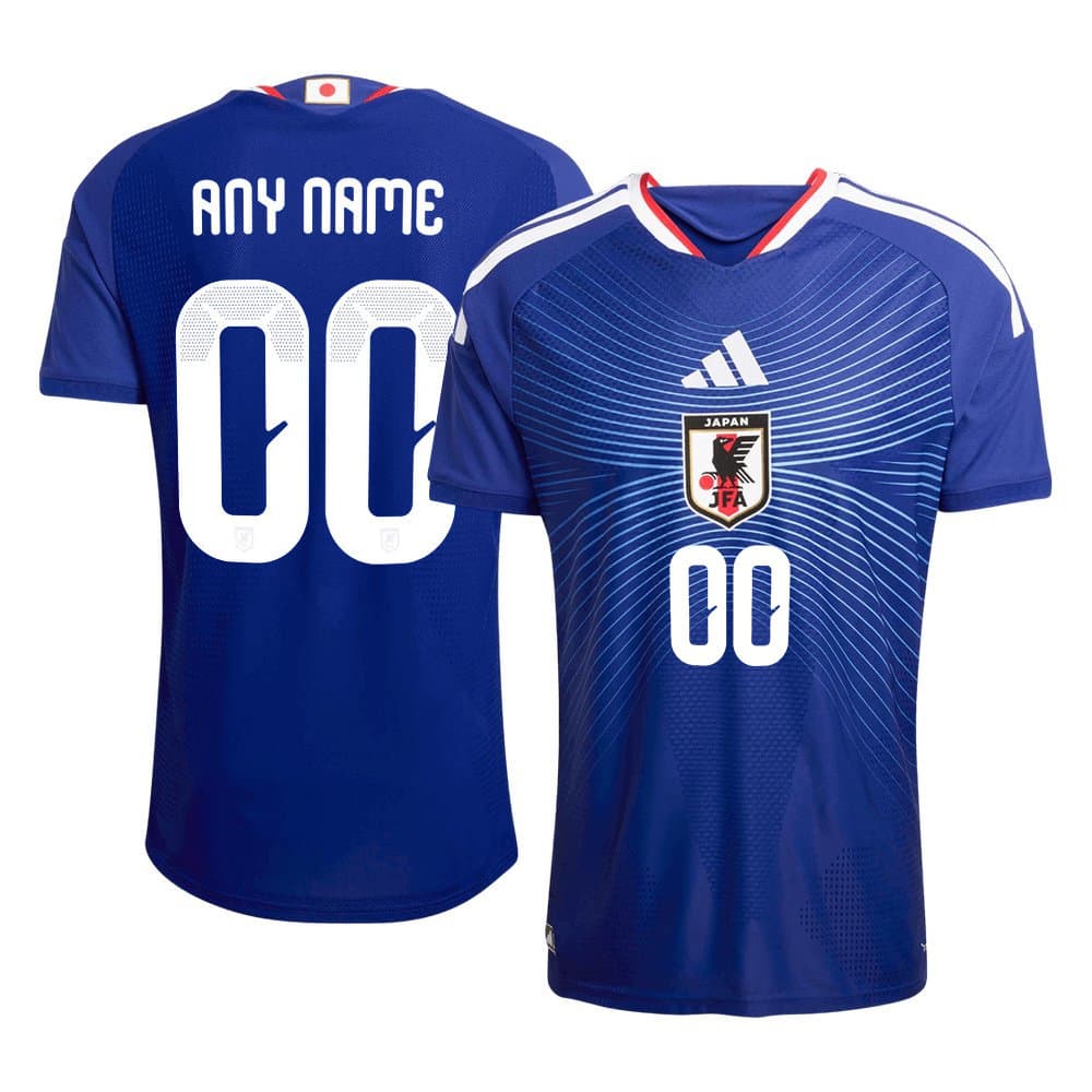 Kid's Japan Home Authentic Custom Jersey World Cup 2026