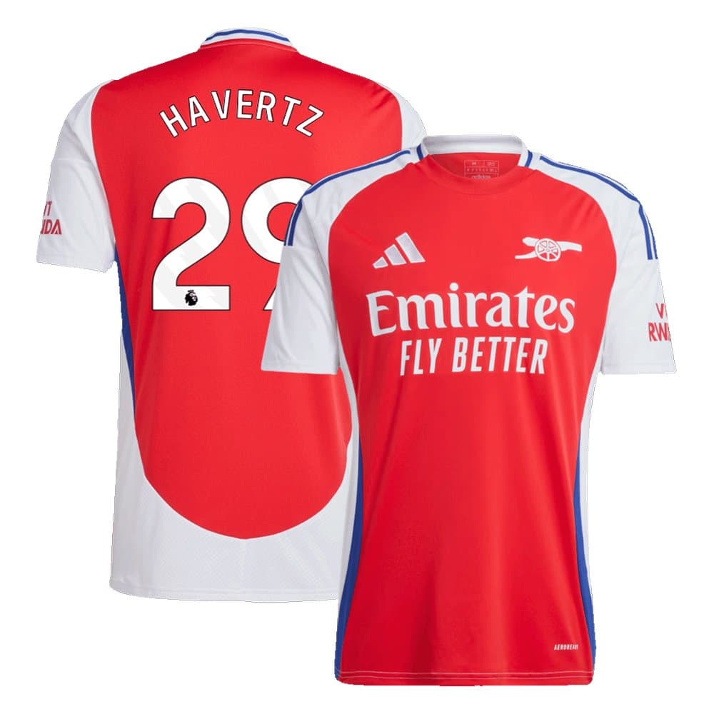 Men's HAVERTZ #29 Arsenal Home Replica Soccer Jersey 2024/25