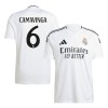 Men's CAMAVINGA #6 Real Madrid Home Replica Soccer Jersey 2024/25