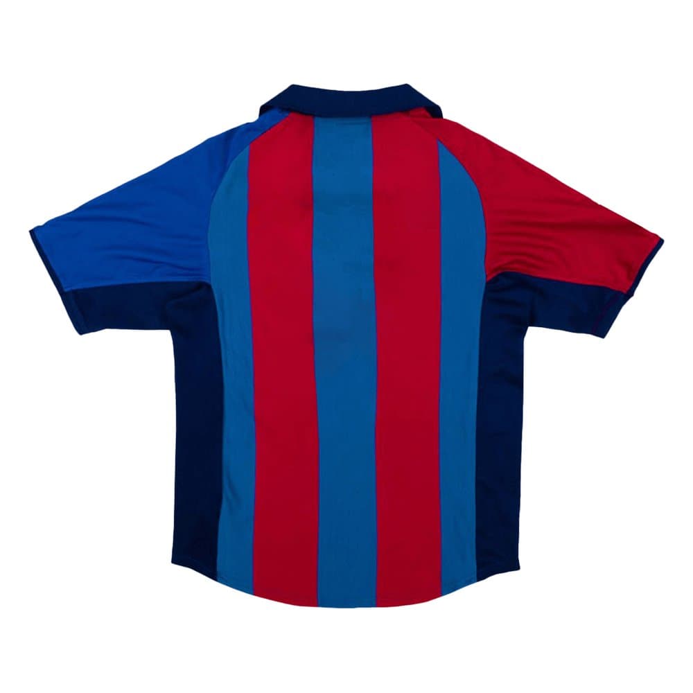 Men's Barcelona Home Retro Soccer Jersey 2001/02 Men's Barcelona Home Retro Soccer Jersey 2001/02