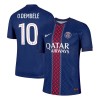 Men's O.DEMBÉLÉ #10 PSG Home Authentic Jersey 2025/26