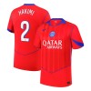 Men's HAKIMI #2 PSG Third Away Replica Soccer Jersey 2025/26 Men's HAKIMI #2 PSG Third Away Replica Soccer Jersey 2025/26