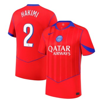 Men's HAKIMI #2 PSG Third Away Replica Soccer Jersey 2025/26 Men's HAKIMI #2 PSG Third Away Replica Soccer Jersey 2025/26