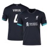 Men's VIRGIL #4 Liverpool Away Replica Soccer Jersey 2024/25 Men's VIRGIL #4 Liverpool Away Replica Soccer Jersey 2024/25