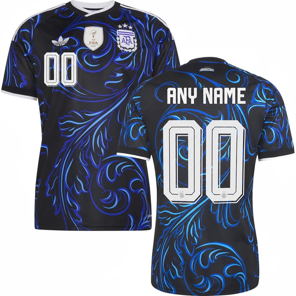 Men's Argentina Away Replica Custom Jersey World Cup 2026