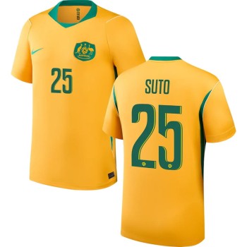 Kid's SUTO #25 Australia Home Replica Jersey World Cup 2026