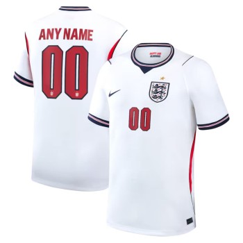 Men's England Home Stadium Replica Custom Jersey World Cup 2026
