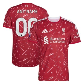 Kid's Liverpool Home On-Field Authentic Sponsor Patch Custom Jersey 2026/27