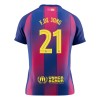 Men's F.DE JONG #21 Barcelona Home Replica Soccer Jersey -UCL 2025/26 Men's F.DE JONG #21 Barcelona Home Replica Soccer Jersey -UCL 2025/26