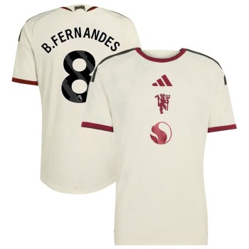 Men's B.FERNANDES #8 Manchester United Third Authentic Jersey 2026/27