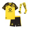 Kid's Borussia Dortmund Home Soccer Jersey Full Kit 2025/26