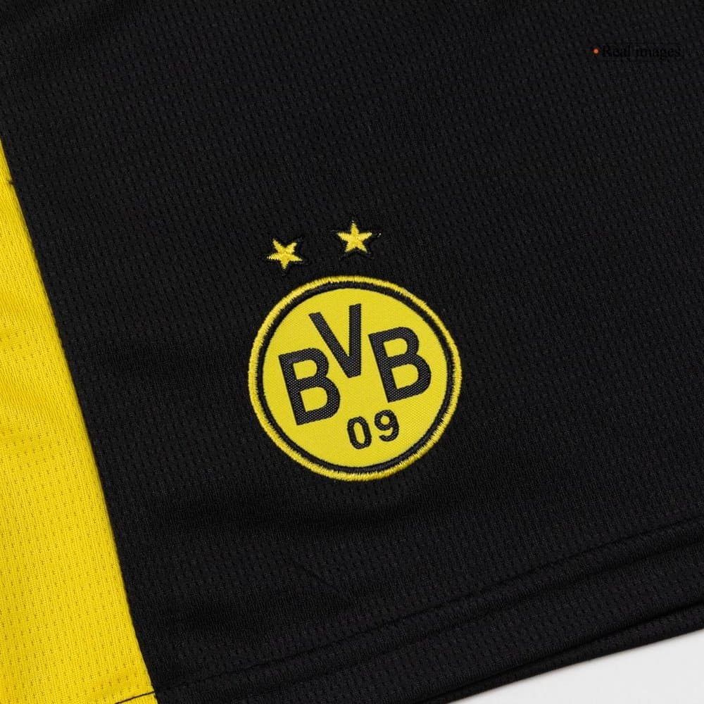 Kid's Borussia Dortmund Home Soccer Jersey Full Kit 2025/26
