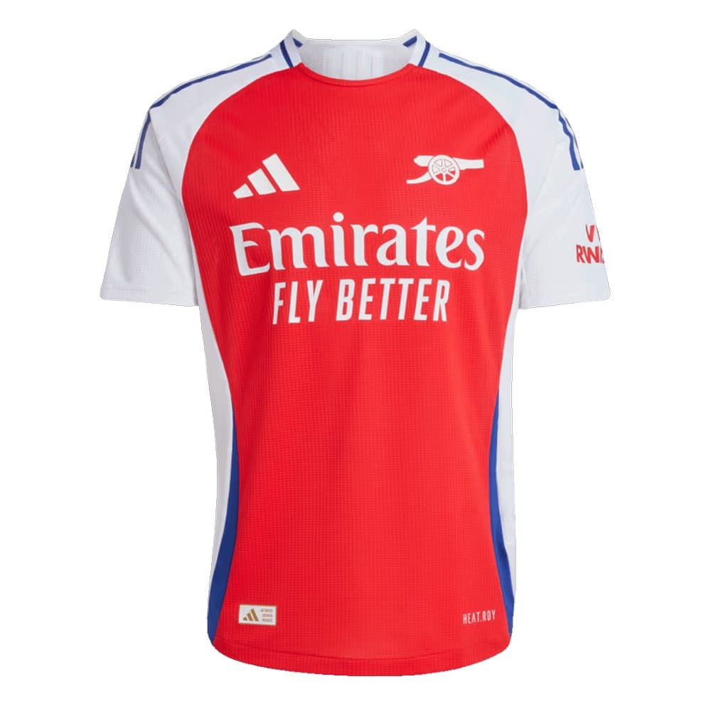 Men's RICE #41 Arsenal Home Authentic Jersey - UCL 2024/25