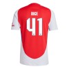 Men's RICE #41 Arsenal Home Authentic Jersey - UCL 2024/25