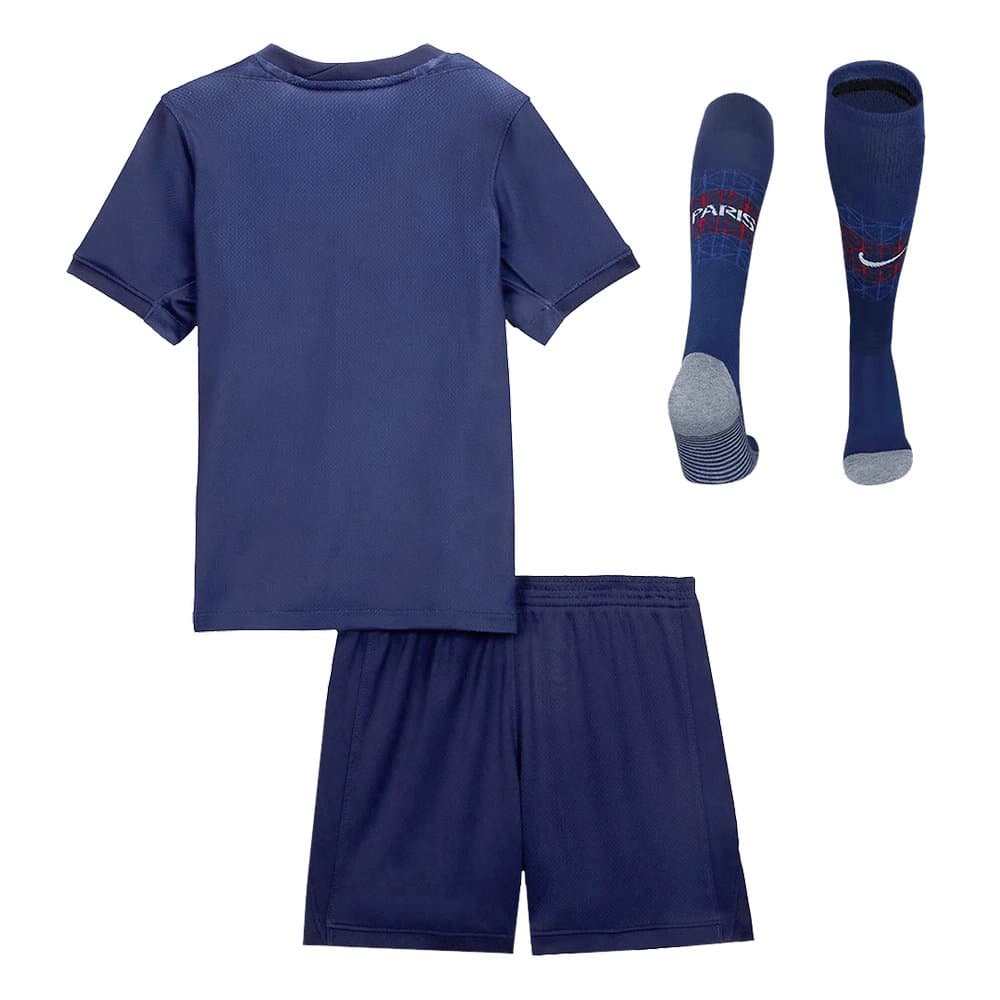 Kid's PSG Home Soccer Jersey Full Kit 2025/26 Kid's PSG Home Soccer Jersey Full Kit 2025/26