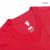 Men's Manchester United Home Long Sleeve Retro Soccer Jersey 2007/08