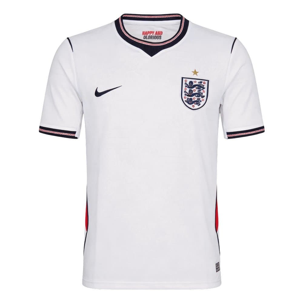 Men's England Home Replica Soccer Jersey World Cup 2026