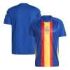 Men's Spain Pre-Match Replica Soccer Jersey EURO Blue 2024 Men's Spain Pre-Match Replica Soccer Jersey EURO Blue 2024