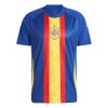 Men's Spain Pre-Match Replica Soccer Jersey EURO Blue 2024 Men's Spain Pre-Match Replica Soccer Jersey EURO Blue 2024