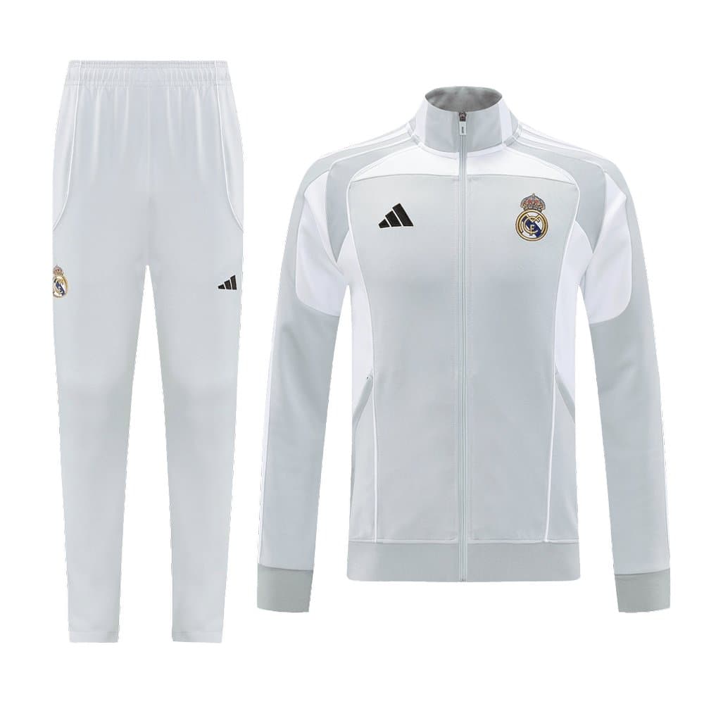 Men's Real Madrid Home Jacket Tracksuit 2025/26