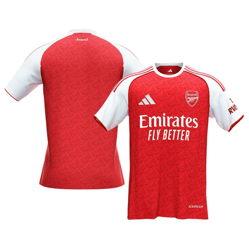Men's Arsenal Home Replica Soccer Jersey 2025/26 Men's Arsenal Home Replica Soccer Jersey 2025/26