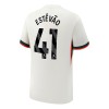 Men's ESTÊVÃO #41 Chelsea Away Replica Soccer Jersey 2025/26
