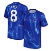 Men's ENZO #8 Chelsea Home Replica Soccer Jersey 2024/25 Men's ENZO #8 Chelsea Home Replica Soccer Jersey 2024/25