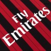 Men's AC Milan Home Long Sleeve Retro Soccer Jersey 2013/14 Men's AC Milan Home Long Sleeve Retro Soccer Jersey 2013/14