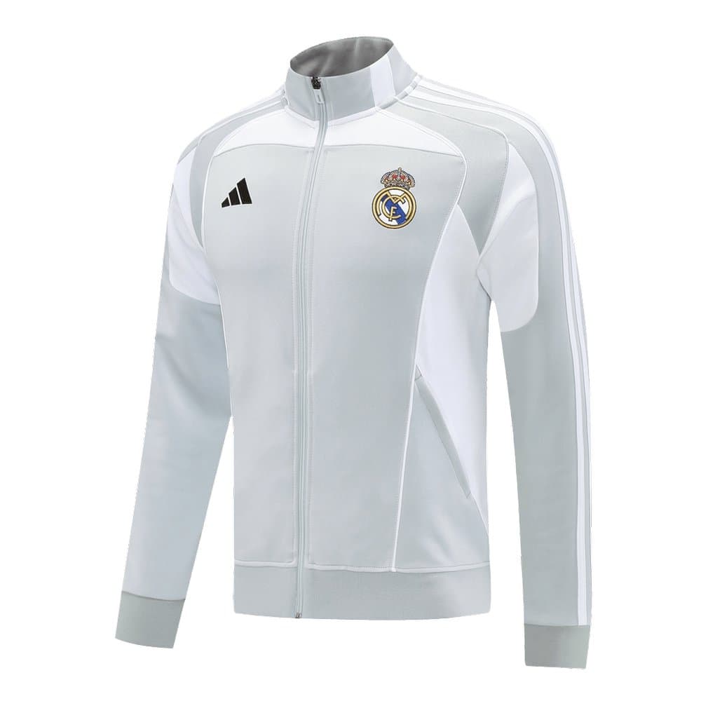 Men's Real Madrid Home Track Jacket 2025/26 Men's Real Madrid Home Track Jacket 2025/26