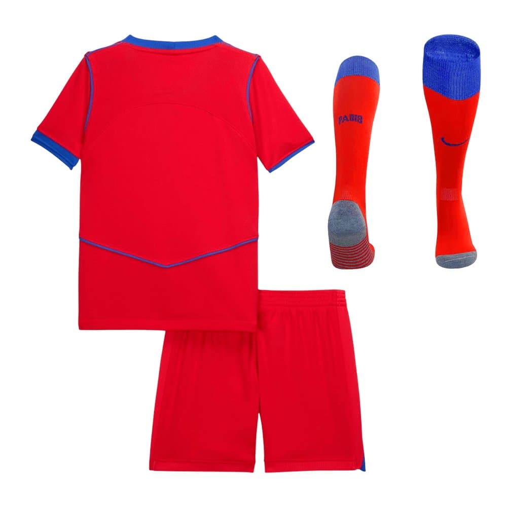 Kid's PSG Third Away Soccer Jersey Full Kit 2025/26
