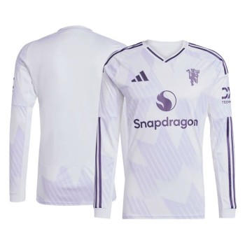 Men's Manchester United Away Long Sleeve Jersey 2025/26