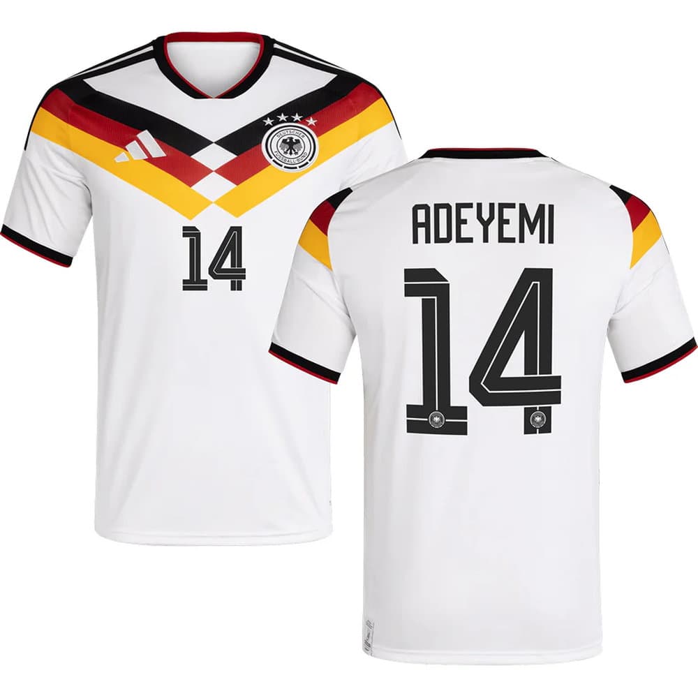 Men's ADEYEMI #14 Germany Home Replica Jersey World Cup 2026 Men's ADEYEMI #14 Germany Home Replica Jersey World Cup 2026