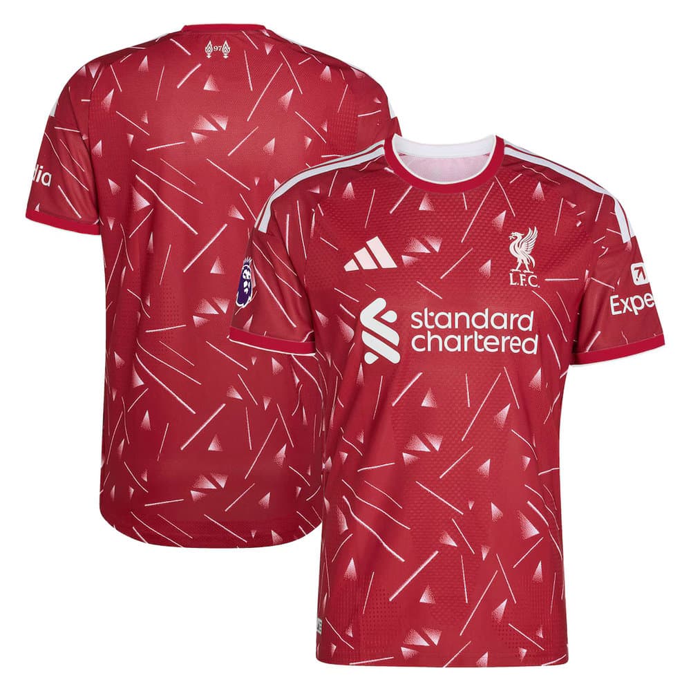 Kid's Liverpool Home On-Field Authentic Sponsor Patch Jersey 2026/27 Kid's Liverpool Home On-Field Authentic Sponsor Patch Jersey 2026/27