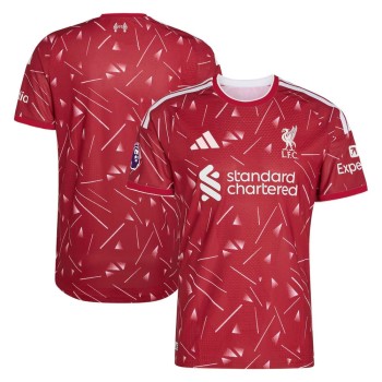 Kid's Liverpool Home On-Field Authentic Sponsor Patch Jersey 2026/27