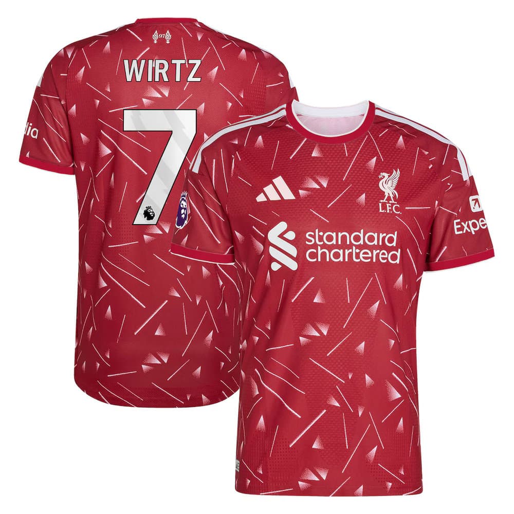 Kid's WIRTZ #7 Liverpool Home On-Field Authentic Jersey 2026/27