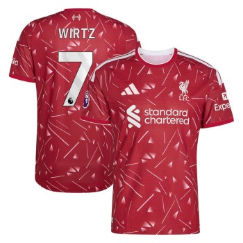 Kid's WIRTZ #7 Liverpool Home On-Field Authentic Jersey 2026/27