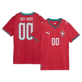 Women's Portugal Home Authentic Custom Jersey World Cup 2026