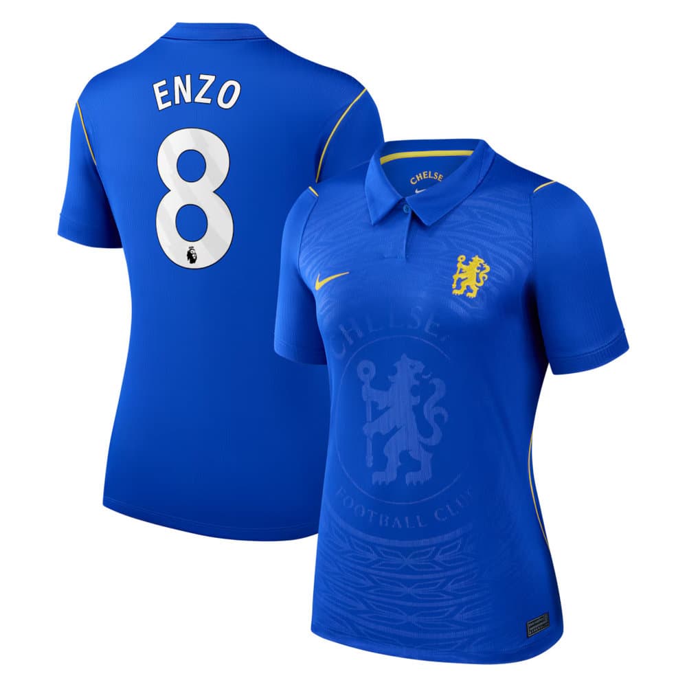 Women's ENZO #8 Chelsea Home Stadium Replica Jersey 2026/27 Women's ENZO #8 Chelsea Home Stadium Replica Jersey 2026/27