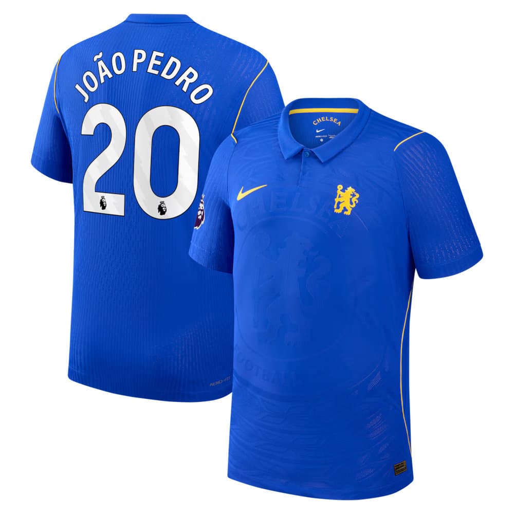 Kid's João Pedro #20 Chelsea Home Match Authentic Jersey 2026/27 Kid's João Pedro #20 Chelsea Home Match Authentic Jersey 2026/27