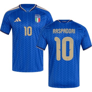 Kid's RASPADORI #10 Italy Home Replica Jersey World Cup 2026
