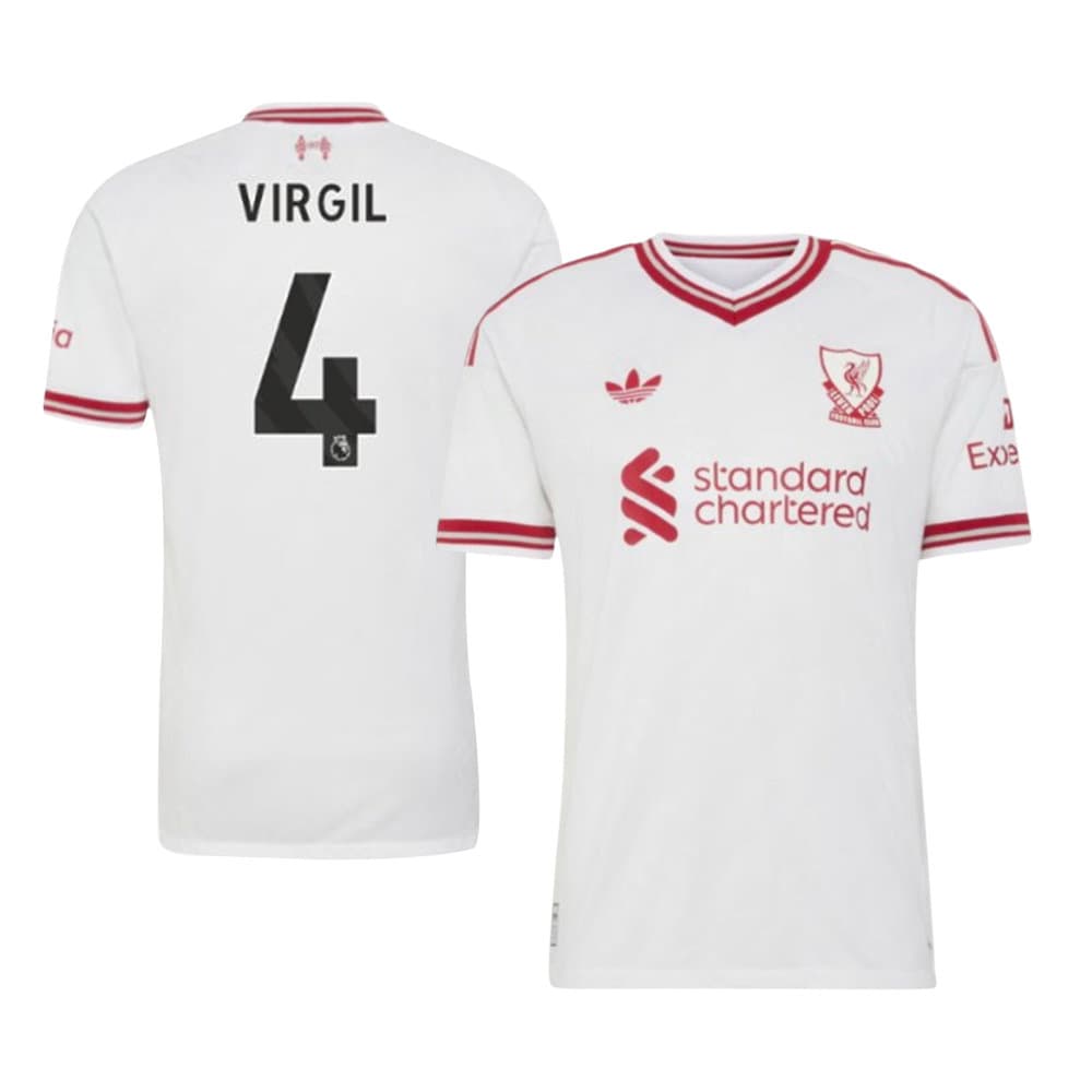 Kid's VIRGIL #4 Liverpool Away Authentic Jersey 2026/27 Kid's VIRGIL #4 Liverpool Away Authentic Jersey 2026/27