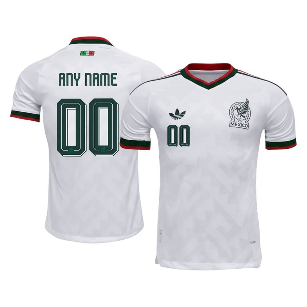 Kid's Mexico Away Authentic Custom Jersey World Cup 2026