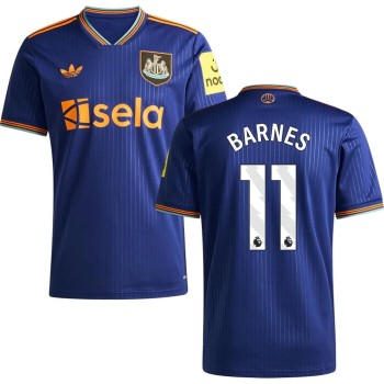 Men's BARNES #11 Newcastle United Third Replica Jersey 2025/26