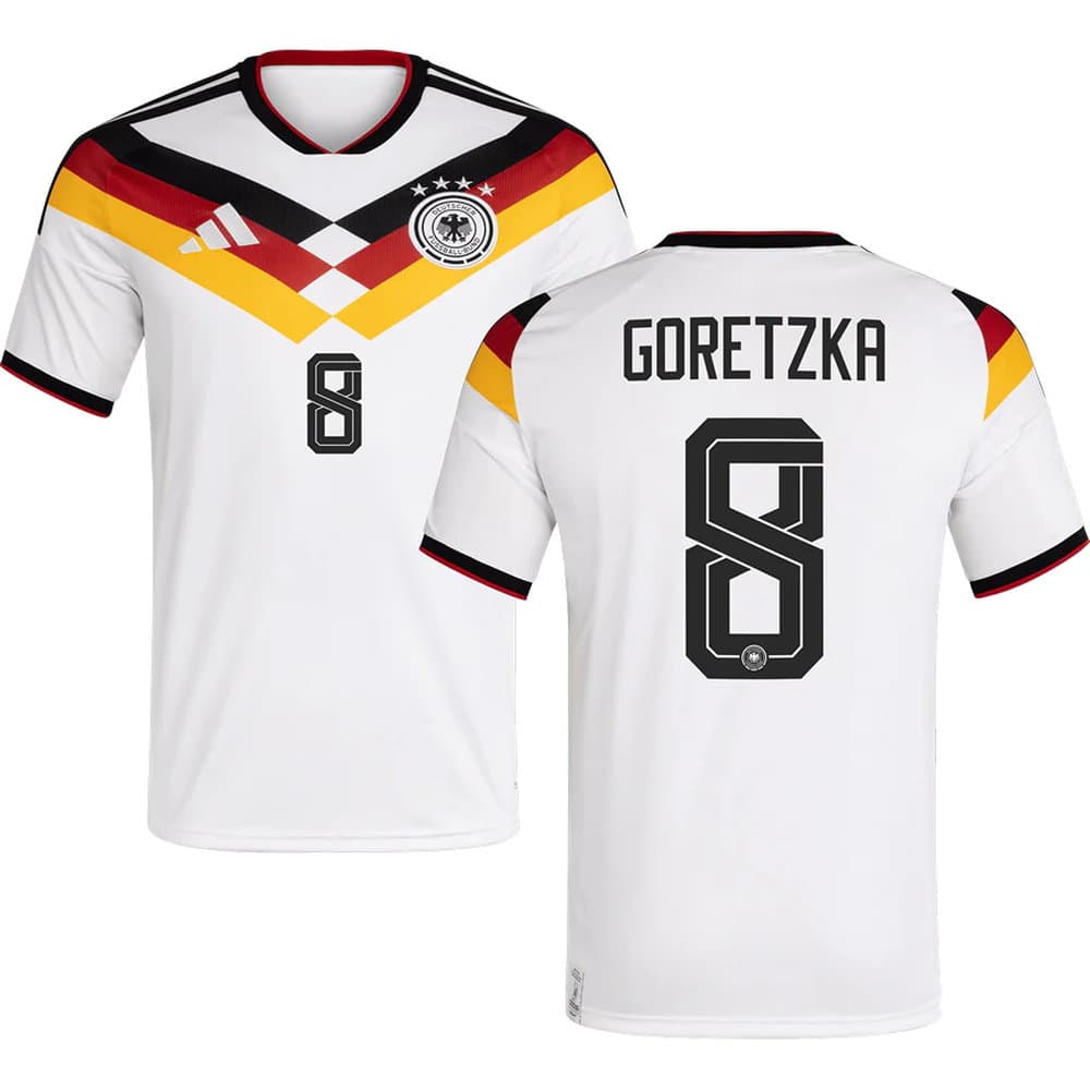 Men's GORETZKA #8 Germany Home Replica Jersey World Cup 2026 Men's GORETZKA #8 Germany Home Replica Jersey World Cup 2026
