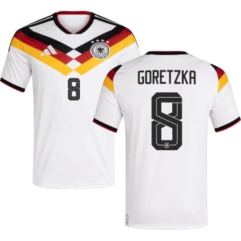 Men's GORETZKA #8 Germany Home Replica Jersey World Cup 2026