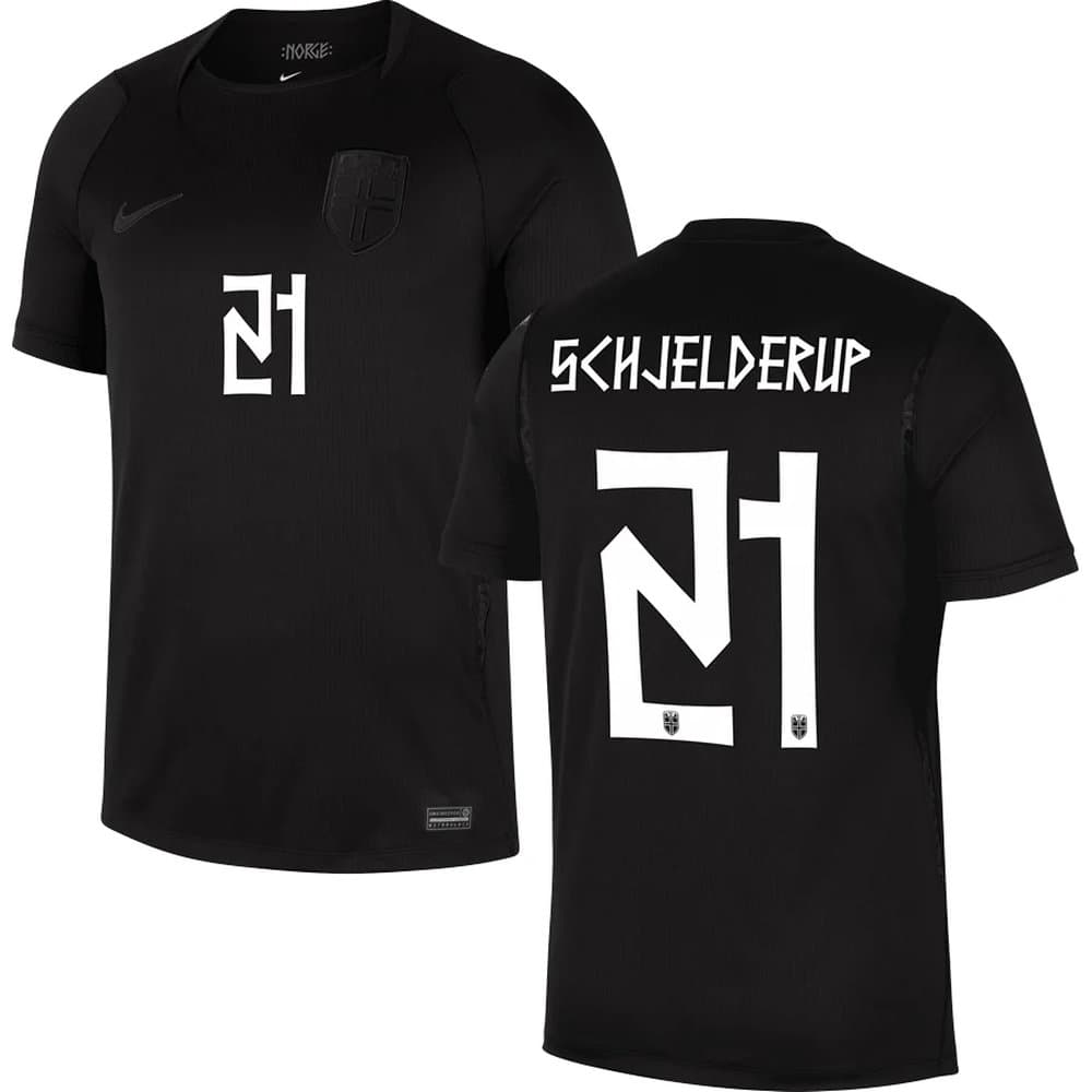 Kid's SCHJELDERUP #21 Norway Away Replica Jersey World Cup 2026 Kid's SCHJELDERUP #21 Norway Away Replica Jersey World Cup 2026