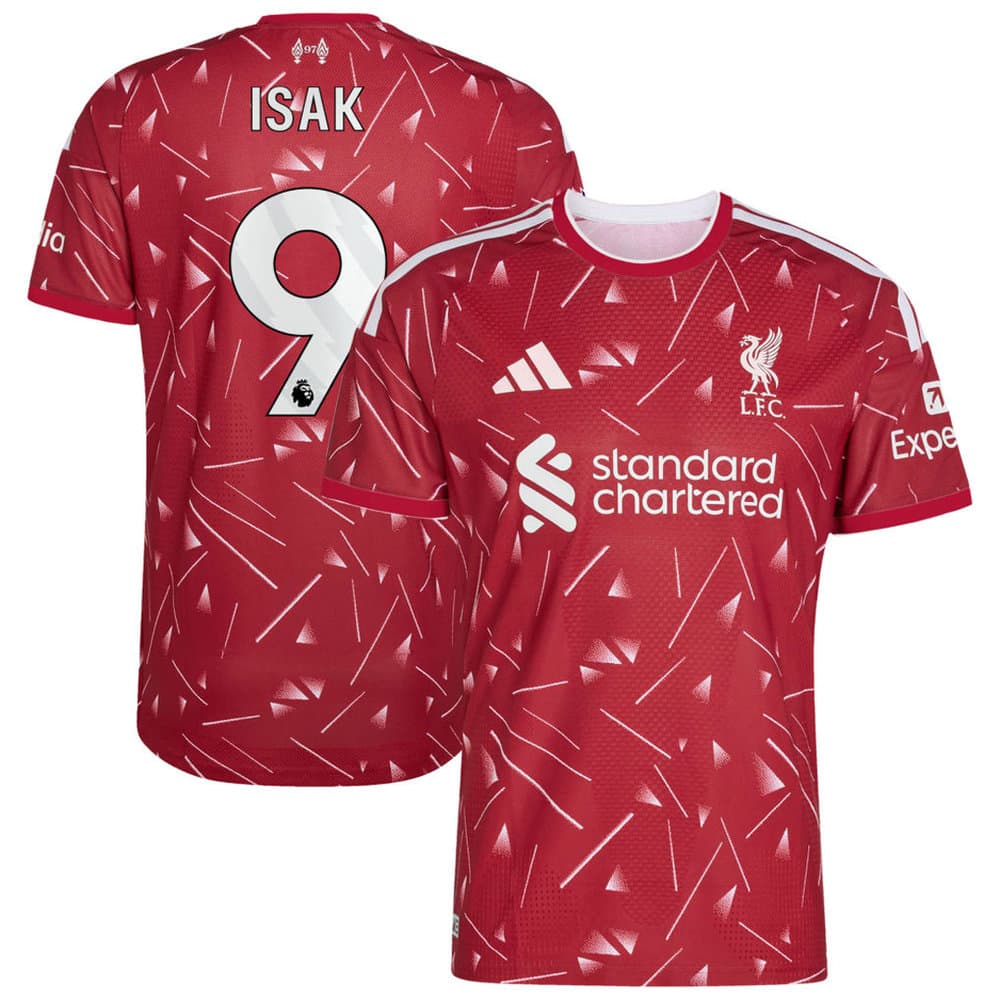 Kid's ISAK #9 Liverpool Home Authentic Jersey 2026/27 Kid's ISAK #9 Liverpool Home Authentic Jersey 2026/27