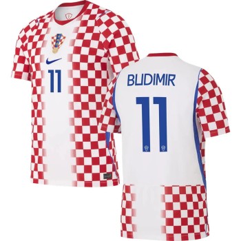 Men's BUDIMIR #11 Croatia Home Replica Jersey World Cup 2026 Men's BUDIMIR #11 Croatia Home Replica Jersey World Cup 2026