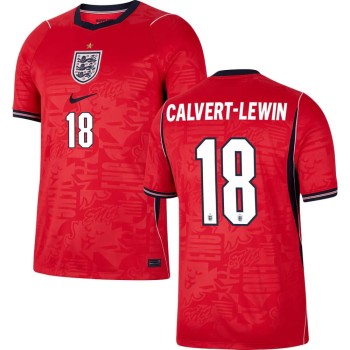 Men's CALVERT-LEWIN #18 England Away Replica Jersey World Cup 2026