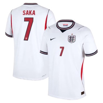 Men's Bukayo Saka #7 England Home Match Authentic Jersey World Cup 2026 Men's Bukayo Saka #7 England Home Match Authentic Jersey World Cup 2026
